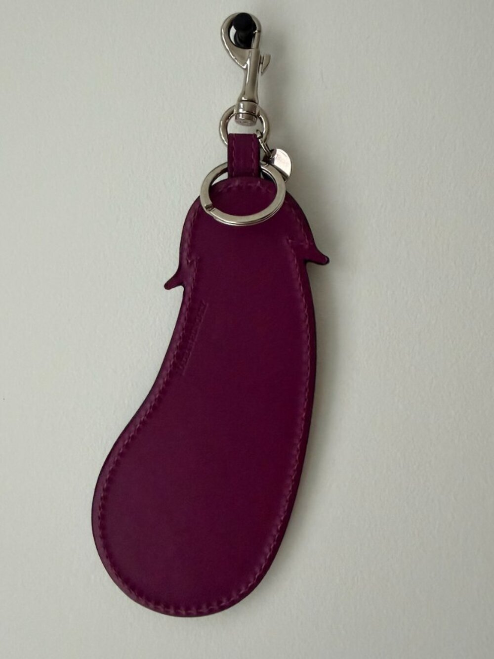 JW Anderson Aubergine Bag Charm
